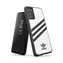 Adidas OR Schutzhülle aus PU für Samsung Galaxy S20, weiß-schwarz / Schutzhülle / PU-Material / SM-G980