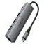 Acefast J16 grau / Dockingstation / USB-C / 5-in-1 / HDMI 4K 60Hz / PD 90W