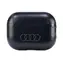Audi Lederhülle mit Big Logo für Apple AirPods Pro 2, schwarz / Hülle / Apple AirPods Pro 2 / Leder