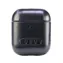 Audi Lederhülle mit Big Logo für Apple AirPods (1. und 2. Generation), schwarz / Hülle / Leder