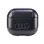 Audi Lederhülle mit Big Logo für Apple AirPods 3, schwarz / Leder