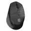 Natec KITE schwarz / Kabellose Maus / Büro / Für Rechtshänder / Blue Sense / 4000 DPI / USB + Bluetooth