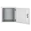 Intellinet 716109 grau / Wandschrank / 9 HE / 19" / IP55 / 615 x 600 x 635 mm