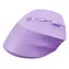 Natec Crake 2 lila / Kabellose optische Maus / Vertikal / 2400 DPI / USB + Bluetooth / 6 Tasten