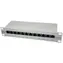 Roline Patchpanel mit 12 Ports, Cat6a / Patchpanel / RJ-45 / 19" / 1 HE