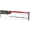 Techly 107746 19" schwarz, rot / PDU-Rackschiene / 8x Schuko / IEC C14 / 16 A / 2 m / 1 HE