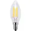 SEGULA LED-Kerze 3,2 W klar / LED-Lampe / E14 / 270 lm / 2700 K / dimmbar
