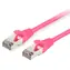 Cat6 S/FTP Equip , 3M, pink / Patchkabel / S/FTP / RJ45-RJ45 / LSZH / PoE+