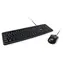 Equip Tastatur und Maus DE schwarz / Tastatur und Maus / Kabelgebunden / QWERTZ / 105 Tasten / 1,35 m