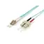 Equip LC-SC OM3, 20 m, türkis / Patchkabel / Multimode / Duplex / LSZH-Mantel