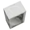 Solarix SENSA-12U-64-11-G / Wandschrank / 12 HE / 400 mm / Tür aus Metallblech / RAL 7035