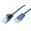 Roline UTP-Patchkabel blau / Patchkabel / Cat 6a / dünn / LSOH / 1 m