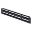 StarTech 48-Port-Patchpanel, schwarz / Patchpanel / CAT6 / 48 RJ-45-Ports / 2 HE