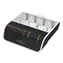 Ansmann Comfort Multi weiß/schwarz / Ladegerät / USB / 4 Batterien / LED-Anzeige