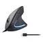 Equip 245118 schwarz / Ergonomische Maus / Kabelgebunden / USB-A / Vertikal / 3200 DPI / 1,8 m