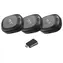 HTC VIVE Ultimate Tracker 3+1 Kit schwarz / VR -Bewegungssensor-Set / 6DoF-Tracking / 5-GHz-WLAN