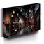 Pyramidenförmiges LED-beleuchtetes Gemälde Harry Potter - Winkelgasse / Gemälde / 30 x 40 cm / Betrieb mit 3 x AA-Batterien