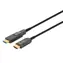 Manhattan optisches HDMI-Kabel, 70 m, schwarz / HDMI-Kabel / HDMI auf Micro-HDMI / 4K 60 Hz / HDCP 2.2 / 18 Gbit/s