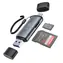 Tech-Protect UltraBoost grau / Kartenleser / SD, microSD / USB-C & USB-A