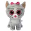 Ty Plüschkatze Kiki, grau / 24 cm