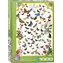 EUROGRAPHICS Puzzle Schmetterlinge / 1000 Teile
