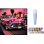 Norimpex Malen nach Zahlen Pinker Sportwagen / 40x50 cm