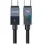 USAMS SJ777 grau / Datenkabel / USB-C - USB-C / PD 240W / 1,2 m