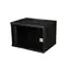 Equip 19"-Wandrack ECO Schwarz / Rack / 7 HE / 540 x 400 mm / Glastür