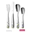 WMF Unicorn 1286056040 silber / Kinderbesteck / Edelstahl / Geschenkbox
