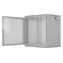 Lanberg WF01-6412-23S grau / Wandschrank / 19" / 12 HE / 600 x 450 mm / perforierte Tür / flach verpackt