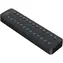 Orico USB-Hub mit 13 USB-A-Anschlüssen und Schaltern, schwarz / USB-Hub / 13 USB-A 3.0-Anschlüsse / Schalter an jedem Port / Netzteil 60 W