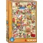 EUROGRAPHICS Puzzle-Samenkatalog: Blumen / 1000 Teile / 48 x 68 cm