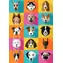 YAZZ Puzzle Hunde / 1000 Teile / 68 × 48 cm