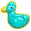 Huhubamboo Schwimmende Spielzeugente aus TPR / Hundespielzeug / Wassergefüllt