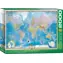 EUROGRAPHICS Puzzle Weltkarte / 2000 Teile / 99,7 x 67,6 cm