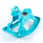 DOLONI Schaukelpferd blau / bis 30 kg / 90 x 54 x 45 cm