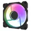 darkFlash DR08 schwarz / Lüfter / 120 mm / 800-1600 U/min / 30 dBA / A-RGB