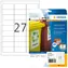 Herma Inkjet-Etiketten A4 weiß / Etiketten / wasserfest / matt / 63,5 x 29,6 mm / 270 Stück