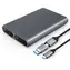 Orico Dual externes Gehäuse für 2x M.2 SATA/NVMe SSD, grau / Externes Gehäuse / USB-C 3.2 / 6 Gbit/s SATA / 10 Gbit/s NVMe