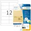 Herma Etiketten 97 x 42,3 mm, transparente, matte Folie / Etiketten / A4 / lasergeeignet / wasserfest / permanent / 300 Stück