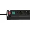 Brennenstuhl Bremounta schwarz / Verlängerungskabel / 5-fach Steckdose / 2x USB-C / 3 m / Ein-/Ausschalter