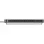 Brennenstuhl Alu-Line 19" schwarz/Aluminium / Rack-Steckdosenleiste / 12x C13 / IEC C14 / 2 m