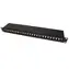 Roline Patchpanel 19" STP schwarz / Patchpanel / CAT.5E / 24 Ports / 1 HE