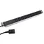 Roline Netzverteiler 19" weiß, schwarz / Netzverteiler / 1 HE / 8x C13 / C20 Stecker / 2 m Kabel