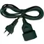 Brennenstuhl Verlängerungskabel flach schwarz / Verlängerungsleitung / 5 m / IP20 / H03VVH2-F 2x0,75