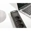 Brennenstuhl Premium-Line schwarz / Verlängerungskabel / 6 Steckdosen / 2x USB / 3 m / Ein-/Ausschalter