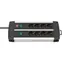 Brennenstuhl Premium- Alu-Line schwarz/silber / Steckdosenleiste / 8-fach Steckdose / 3 m / 3500 W