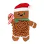 HUHUBAMBOO Lebkuchen-Schnüffelspielzeug / Für Hunde / Textil / 46 x 37 cm
