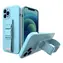 Hurtel Gel-Hülle mit Kette für XIAOMI POCO X3 NFC blau / Hülle / Gel / Halskette