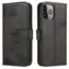 Hurtel Magnethülle für Google Pixel 7 Pro , schwarz / Hülle / Klapphülle / Magnethülle / Brieftaschenfunktion, Ständer